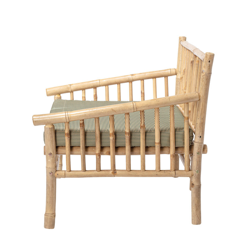 Bloomingville-collectie Sole Lounge Chair, Nature, Bamboo