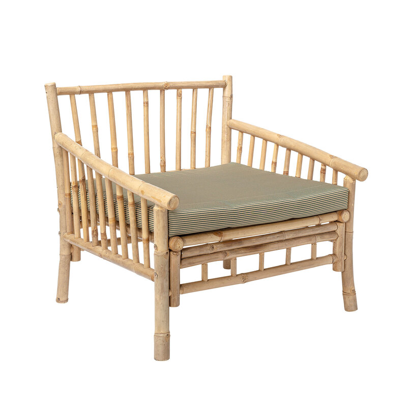 Bloomingville-collectie Sole Lounge Chair, Nature, Bamboo