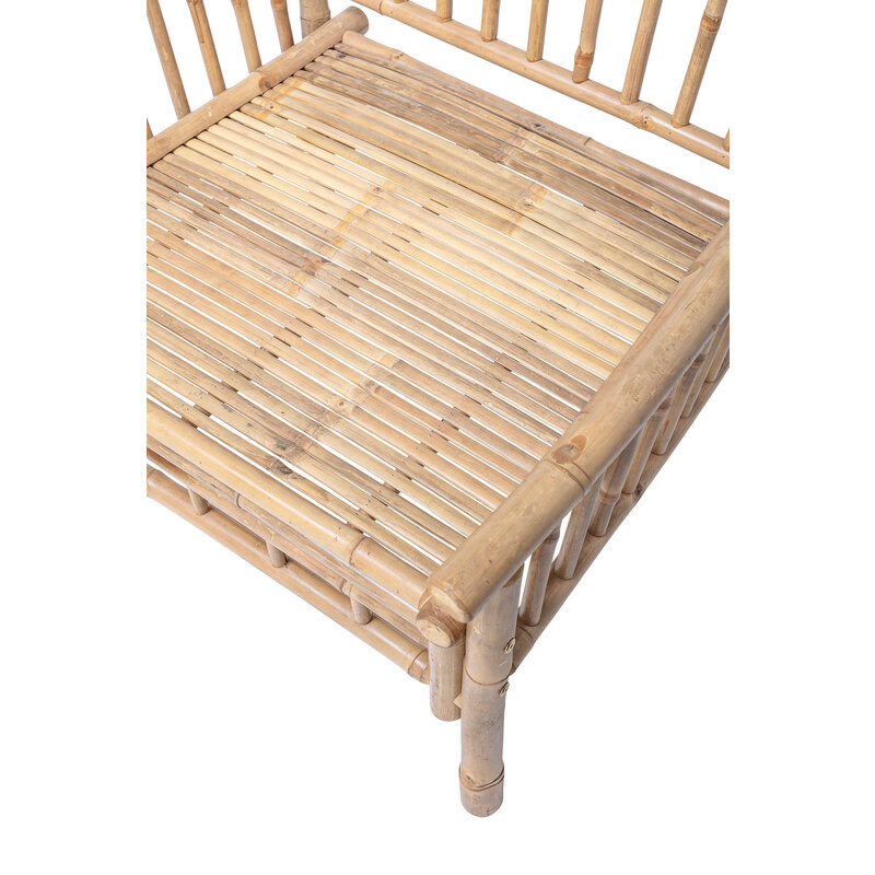 Bloomingville-collectie Sole Lounge Chair, Nature, Bamboo