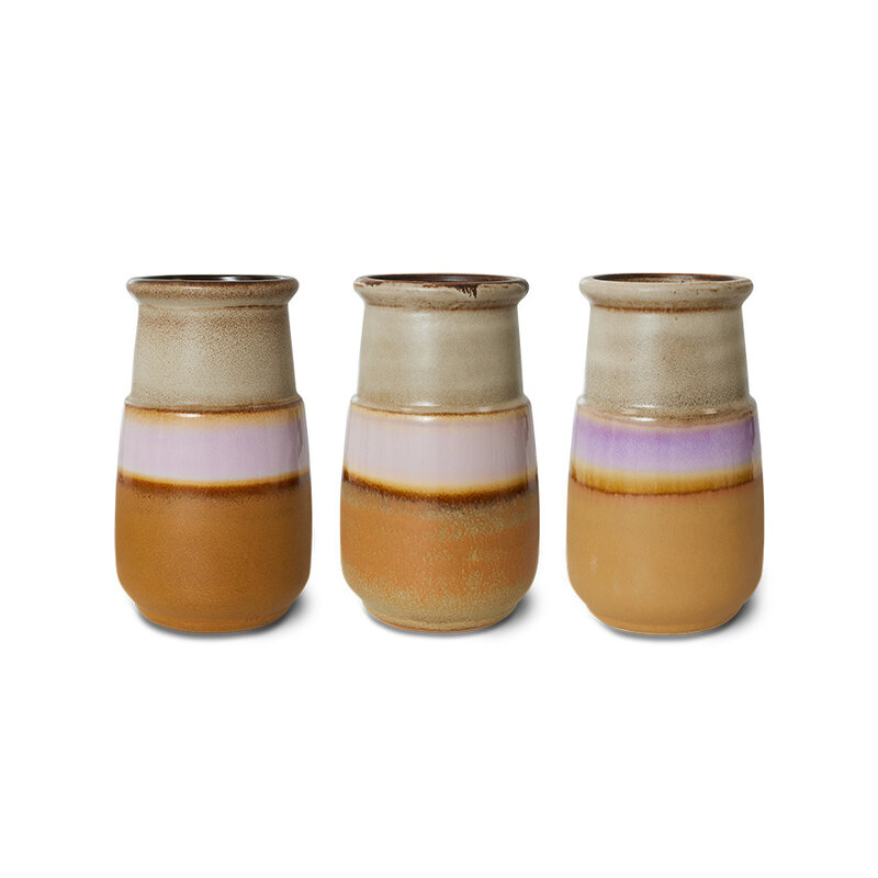 HKLIVING-collectie Grand floor vase caramel