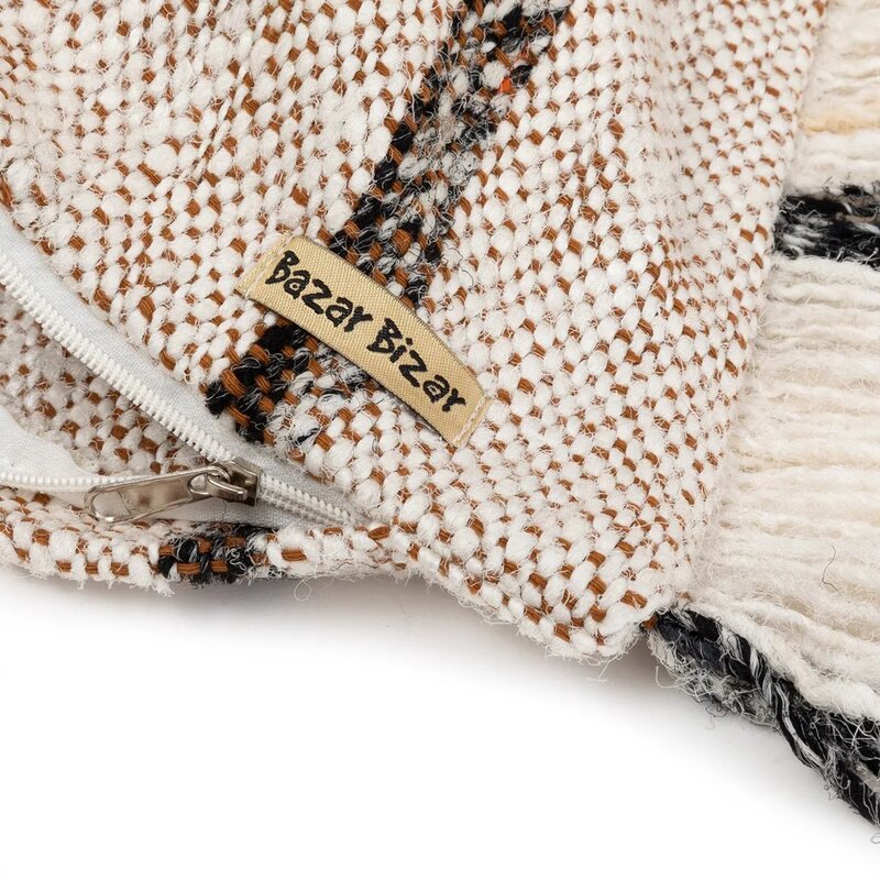 Bazar Bizar De Oh My Gee Kussenhoes - Bohemian Wit - 35x100 - Copy