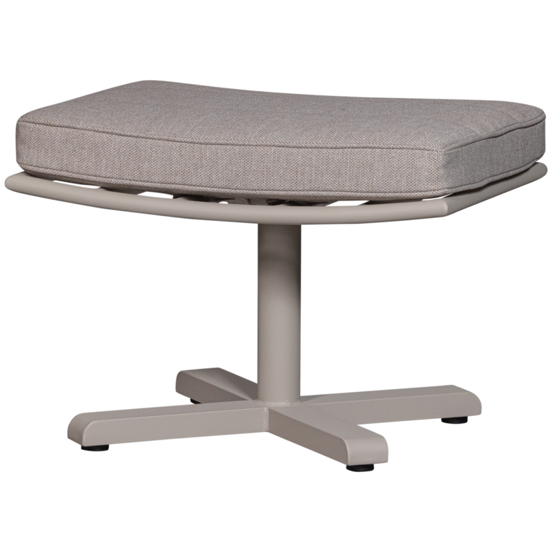 WOOOD-collectie COOSA HOCKER ALUMINIUM ZAND