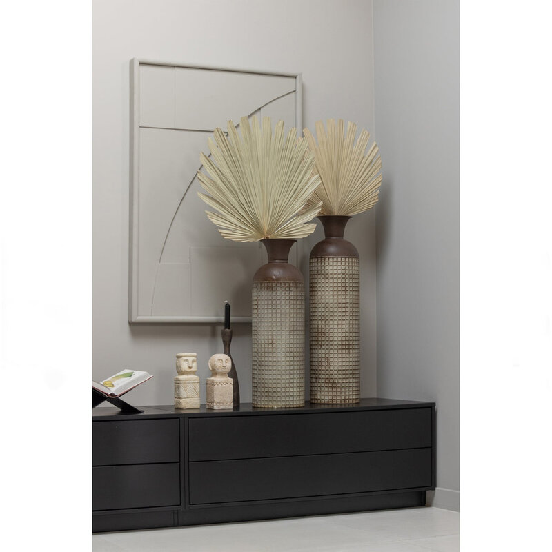 WOOOD-collectie FINCA TV MEUBEL 75CM GRENEN DIEPZWART [fsc]