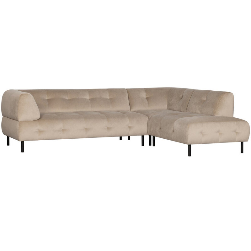 WOOOD-collectie Lloyd Corner Sofa Right Washed Velvet Sea Salt
