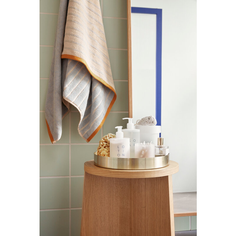 Hübsch-collectie Split kruk Triple Naturel