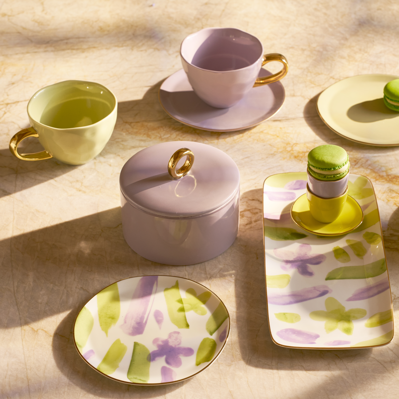 Urban Nature Culture-collectie Good Morning egg cup Limelight, set of 2, in gift pack (set of 2)