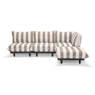 Fatboy Loungeset Paletti large Stripe Cacao right