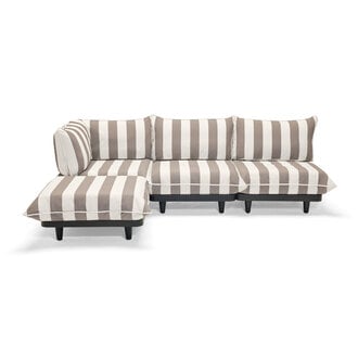 Fatboy Loungeset Paletti large Stripe Cacao left