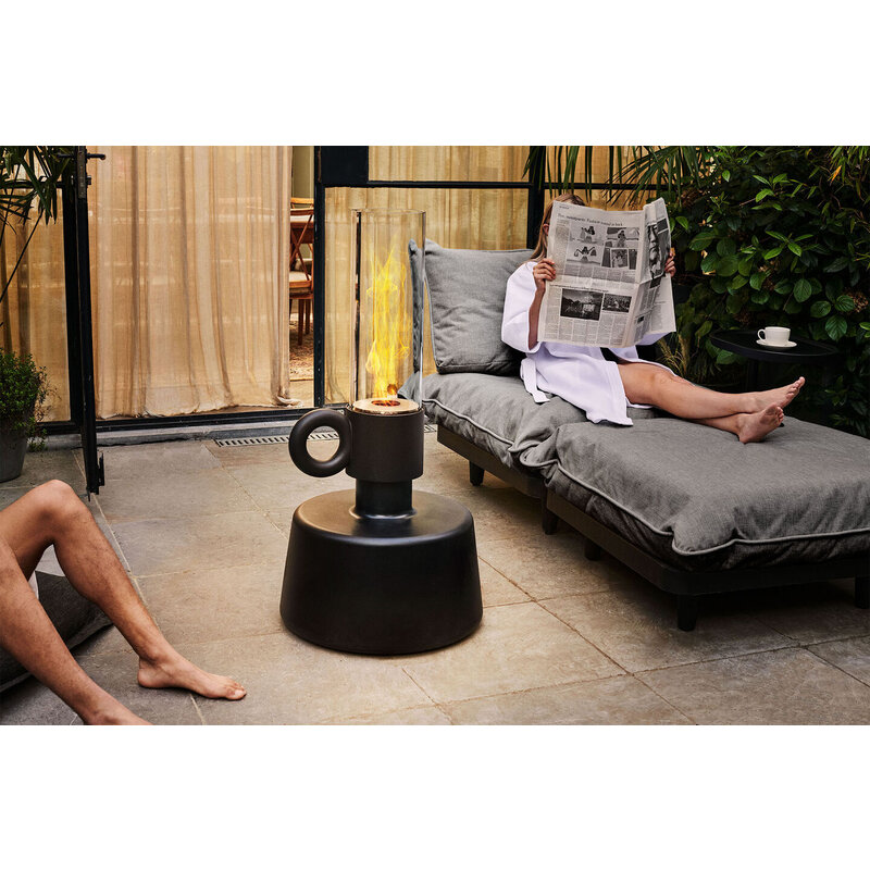 Fatboy-collectie Loungeset Paletti medium rock grey incl. tafel