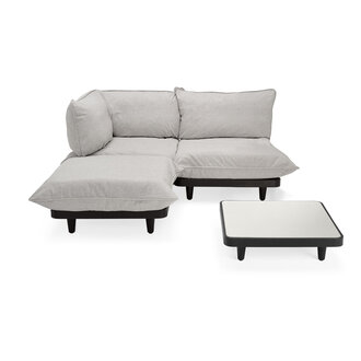 Fatboy Loungeset Paletti medium  Mist incl. tafel lichtgrijs