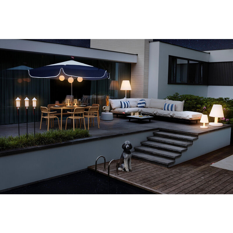 Fatboy-collectie Loungeset Paletti medium Sahara  incl. tafel antraciet