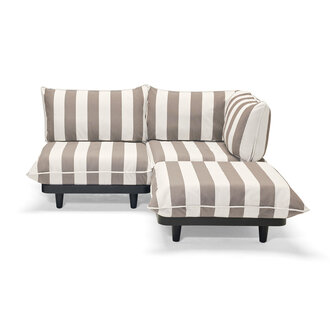 Fatboy Loungeset Paletti medium Stripe Cacao right