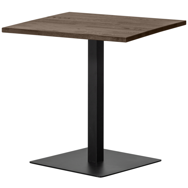 WOOOD-collectie Tablo Eettafel Vierkant Vl 80X80Cm Cashmere Brown [Fsc]