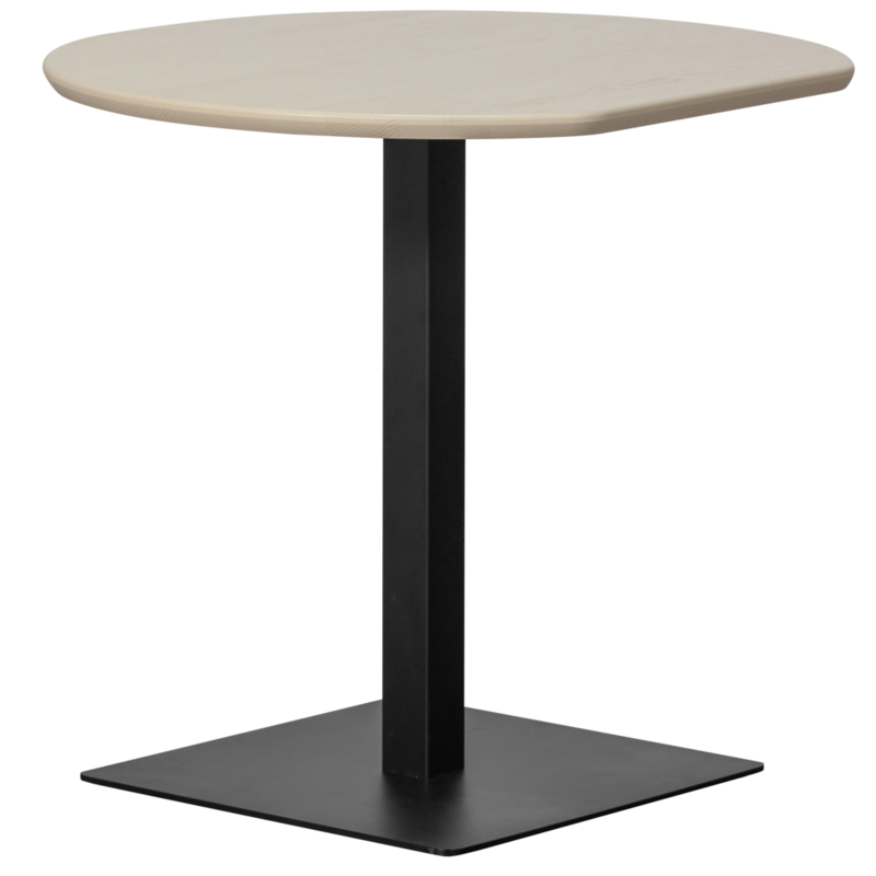 WOOOD-collectie Tablo Bistro Tafel Eindstuk Vl 80X74Cm Dakargrau [Fsc]