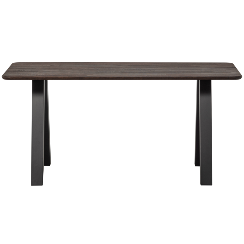WOOOD-collectie Tablo Eettafel Afgerond Vl 160X90Cm Mystic Brown [Fsc]