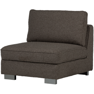 vtwonen Lazy 1-Zits Element Boucle Antraciet