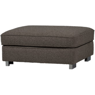vtwonen Lazy Hocker Boucle Antraciet