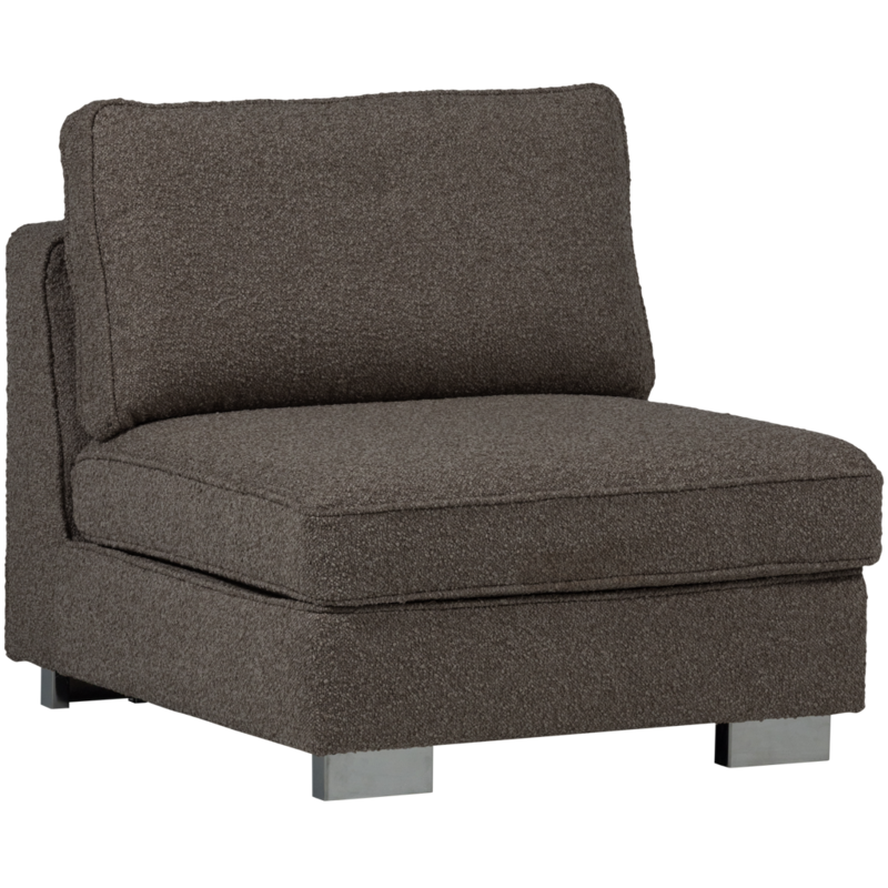 vtwonen-collectie Lazy 1-Zits Element Boucle Antraciet