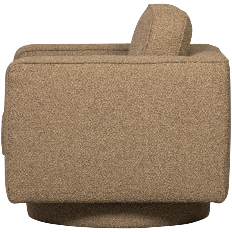vtwonen-collectie Lazy Draaifauteuil Boucle Bruin
