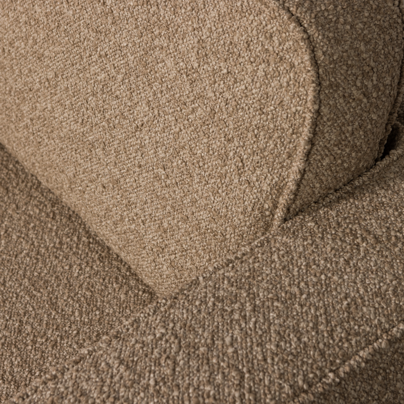 vtwonen-collectie Lazy Draaifauteuil Boucle Bruin