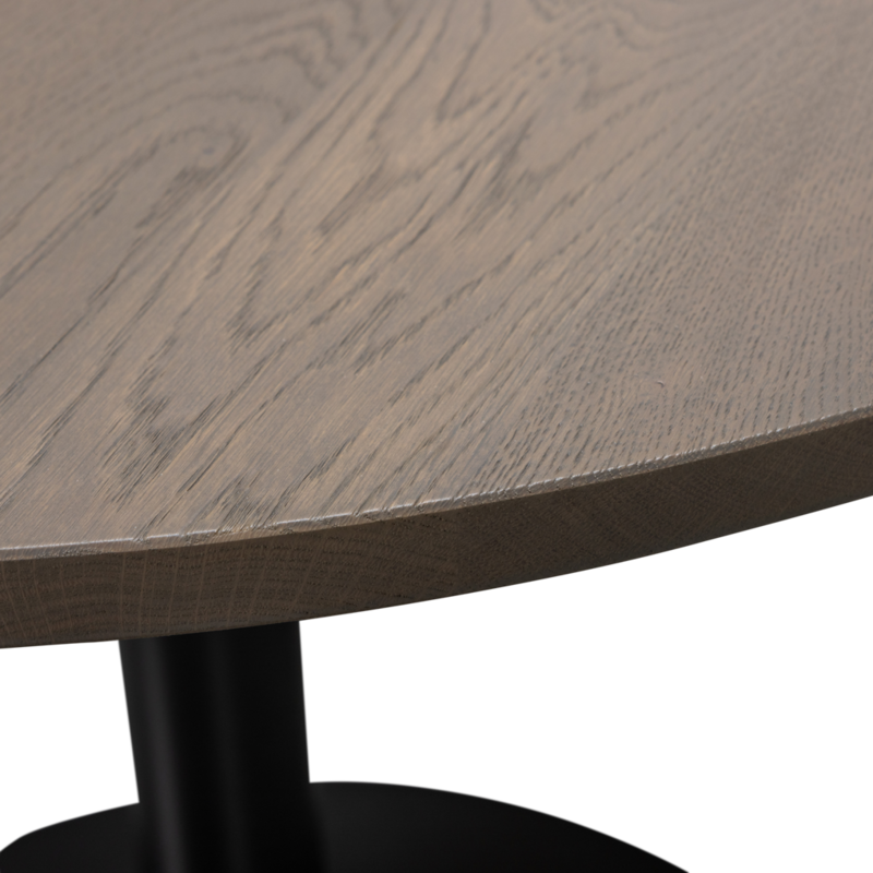 WOOOD-collectie Tablo Eettafel Ovaal Vl 220X90Cm Pebble Grey [Fsc]