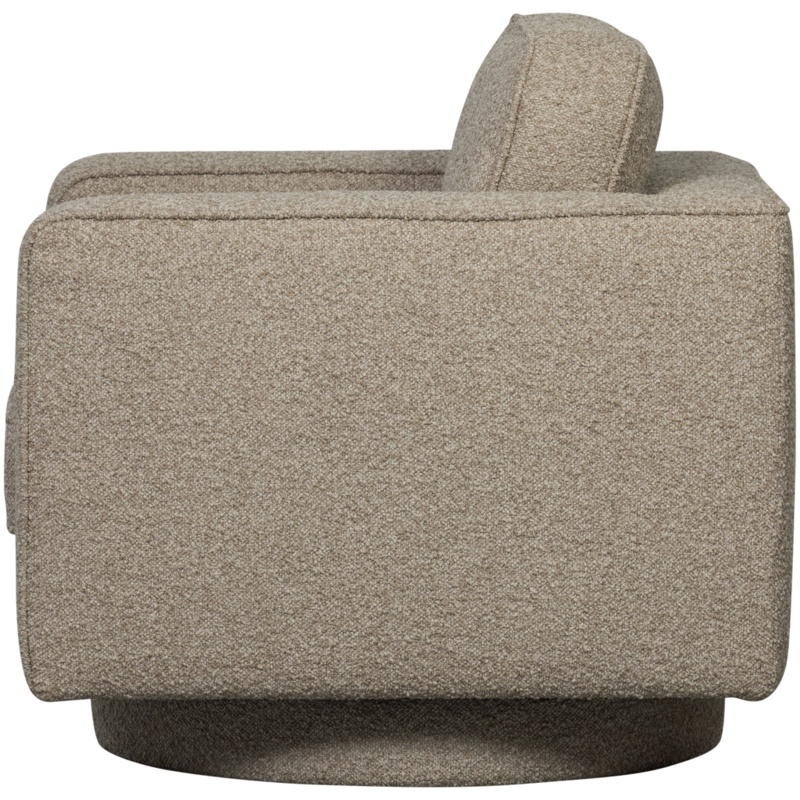 vtwonen-collectie Lazy Draaifauteuil Boucle Zand