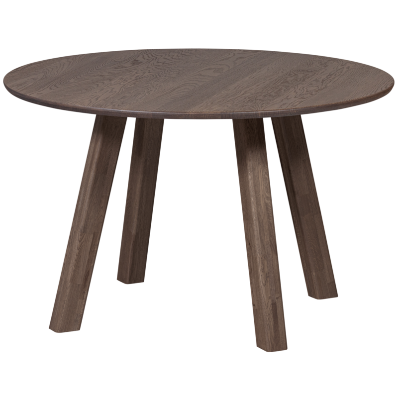 WOOOD-collectie Tablo Eettafel Rond Dl O120Cm Cashmere Brown [Fsc]