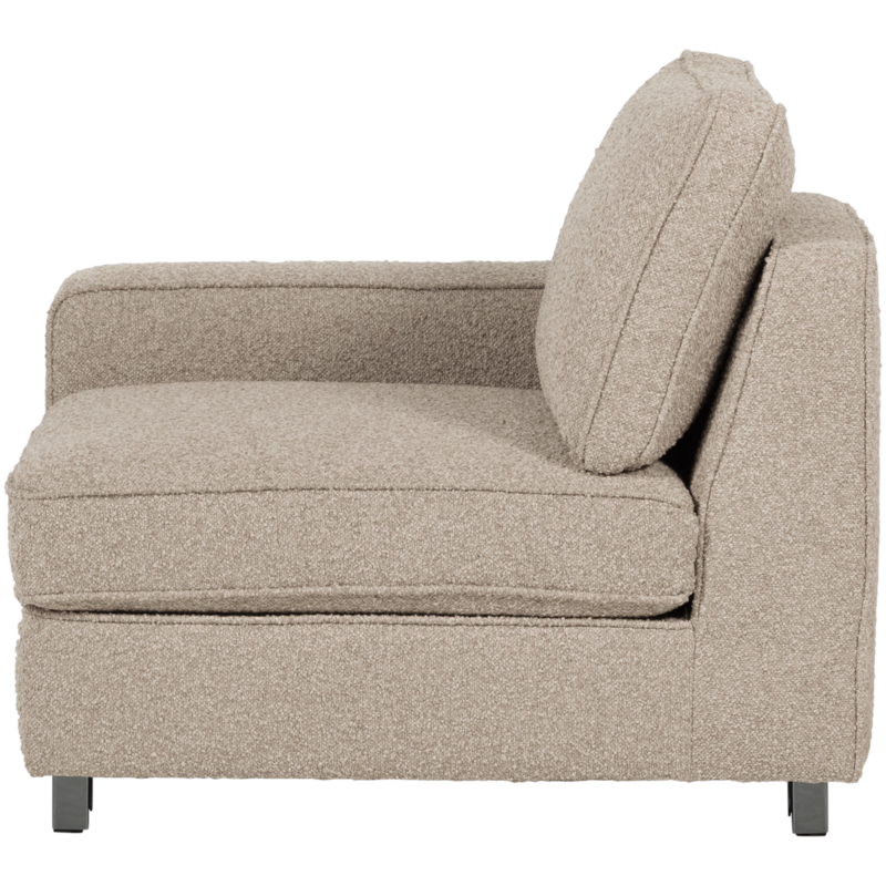 vtwonen-collectie Lazy 1-Zits Element Met Arm Links Boucle Naturel