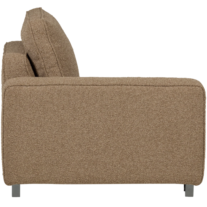vtwonen-collectie Lazy 1-Zits Element Met Arm Links Boucle Bruin