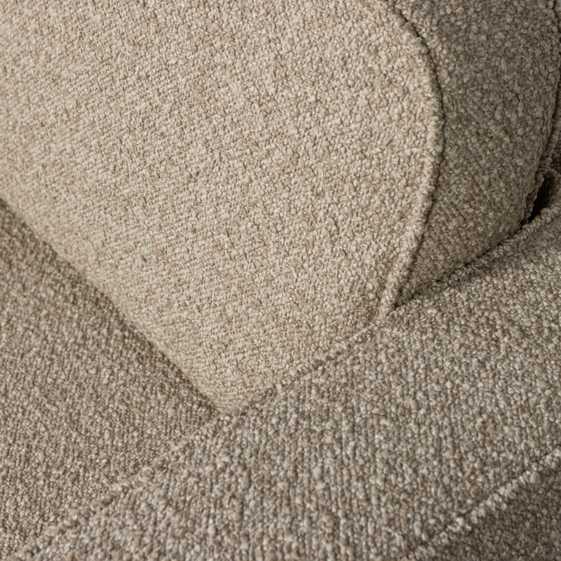 vtwonen-collectie Lazy Draaifauteuil Boucle Zand