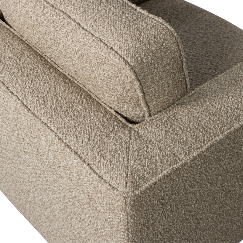 vtwonen-collectie Lazy Draaifauteuil Boucle Zand