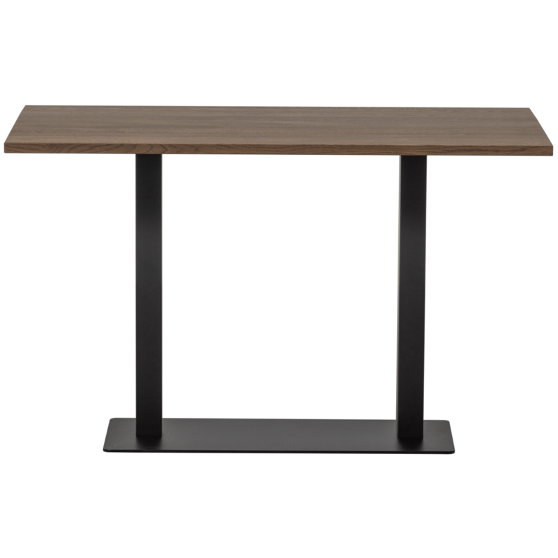 WOOOD-collectie Tablo Eettafel Recht Vl 120X80Cm Cashmere Brown [Fsc]