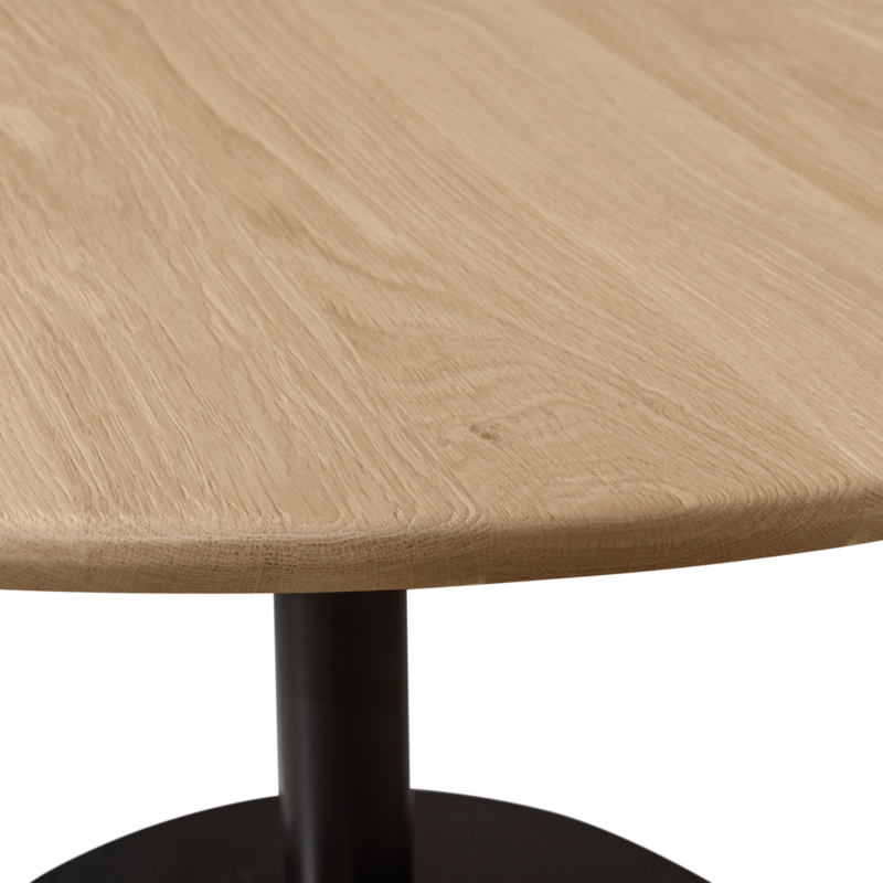 WOOOD-collectie Tablo Eettafel Rond Vl O120Cm Transparant [Fsc]