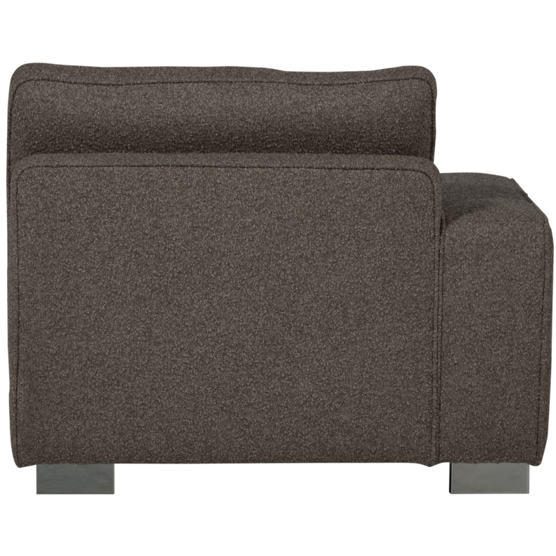 vtwonen-collectie Lazy 1-Zits Element Met Arm Links Boucle Antraciet