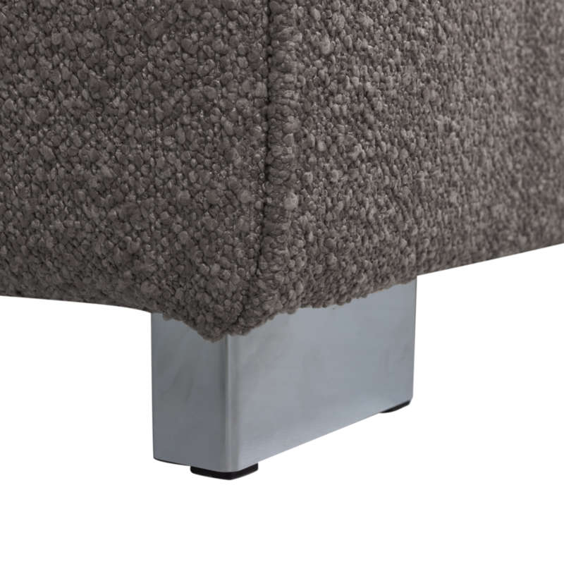 vtwonen-collectie Lazy 1-Zits Element Met Arm Links Boucle Antraciet