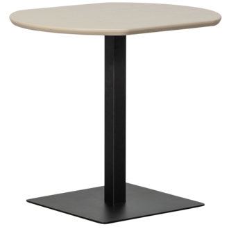 WOOOD Tablo Bistro Tafel Tussenstuk Vl 80X68Cm Dakargrau [Fsc]