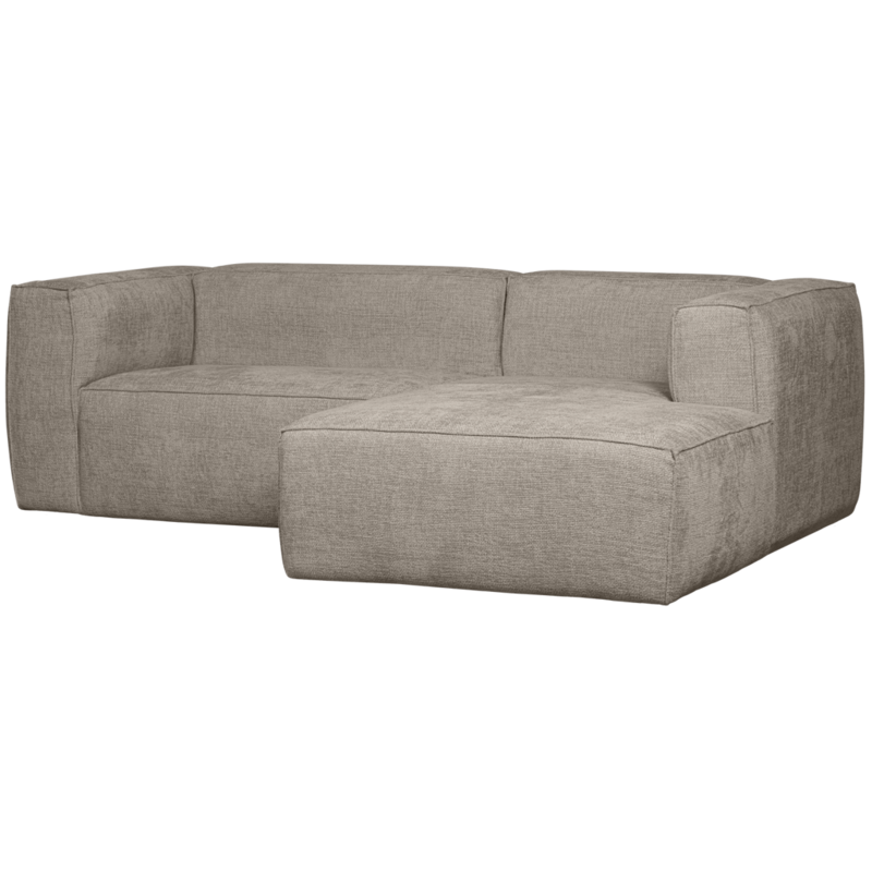 WOOOD-collectie Bean Chaise Longue Rechts Grove Melange Travertin