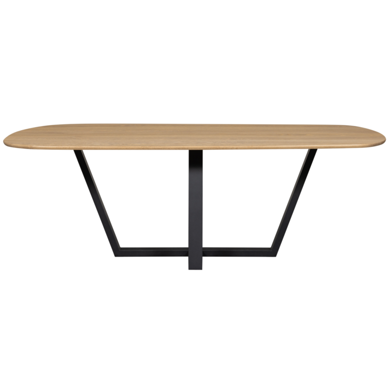 WOOOD-collectie Tablo Eettafel Organisch Dl 220X100Cm Transparant [Fsc]