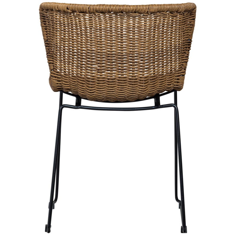 WOOOD-collectie Set V 2 - Wings Tuinstoel Touw Naturel