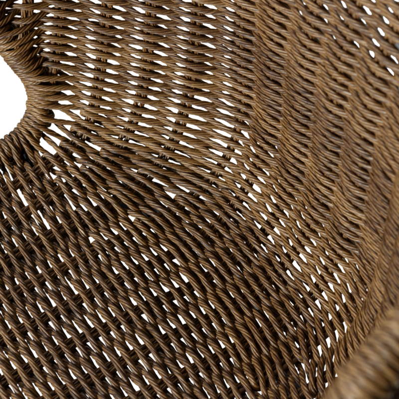 WOOOD-collectie Set V 2 - Wings Tuinstoel Touw Naturel