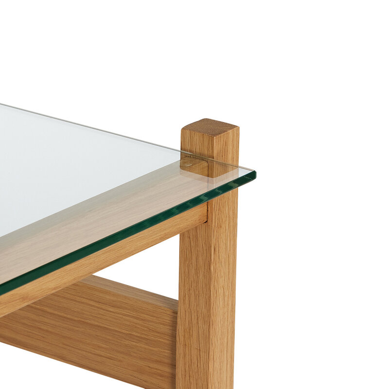 Hübsch-collectie Ledge Bijzettafel Naturel