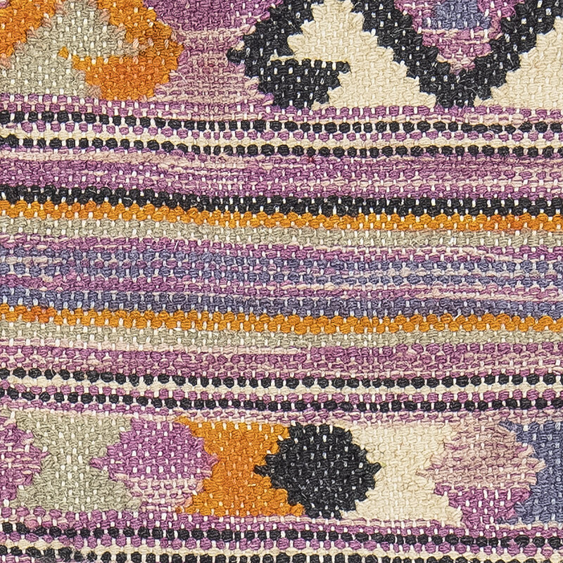 Bloomingville-collectie Katoenen loper Yolanda paars 245x70 cm