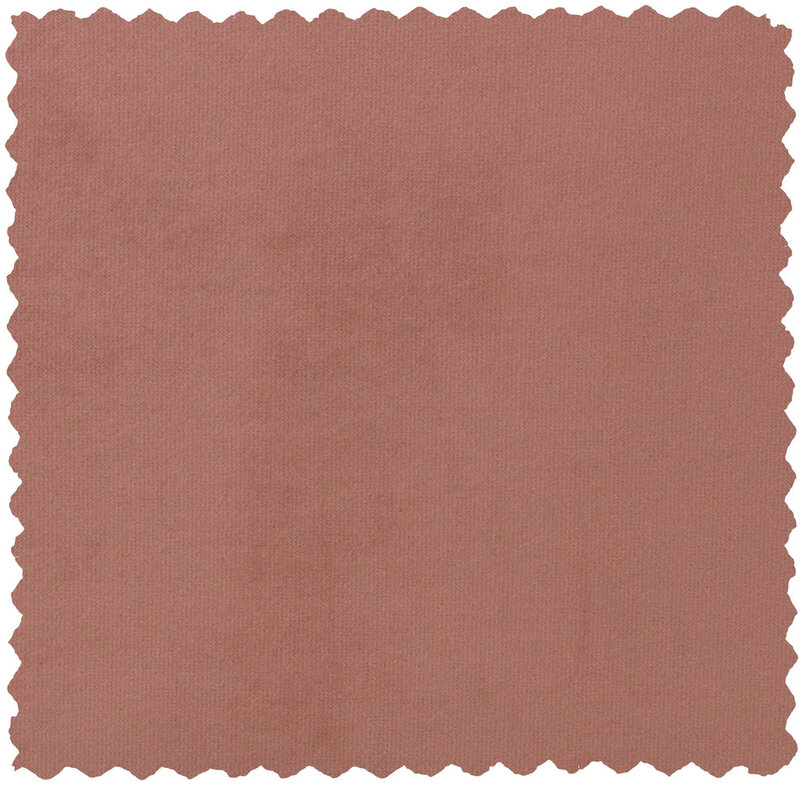 WOOOD-collectie Sara Bankje Fluweel Oud Roze