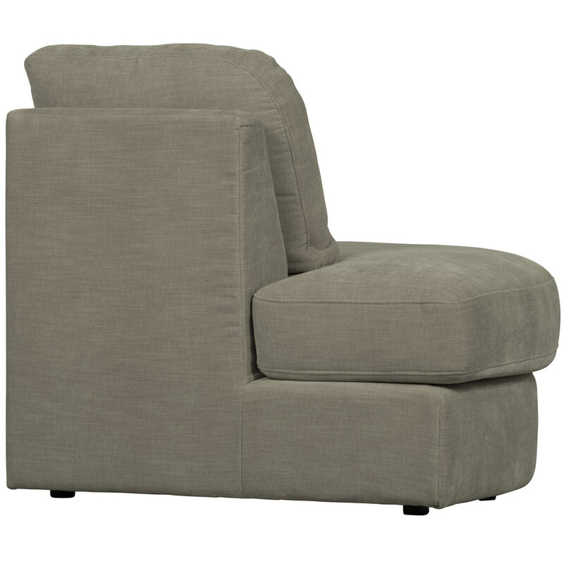 vtwonen-collectie Family 1-Zits Element Ronde Hoek Links Warm Grijs