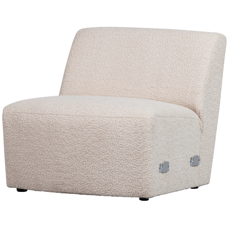 WOOOD-collectie Coco 1-zits Element BouclÉ Creme