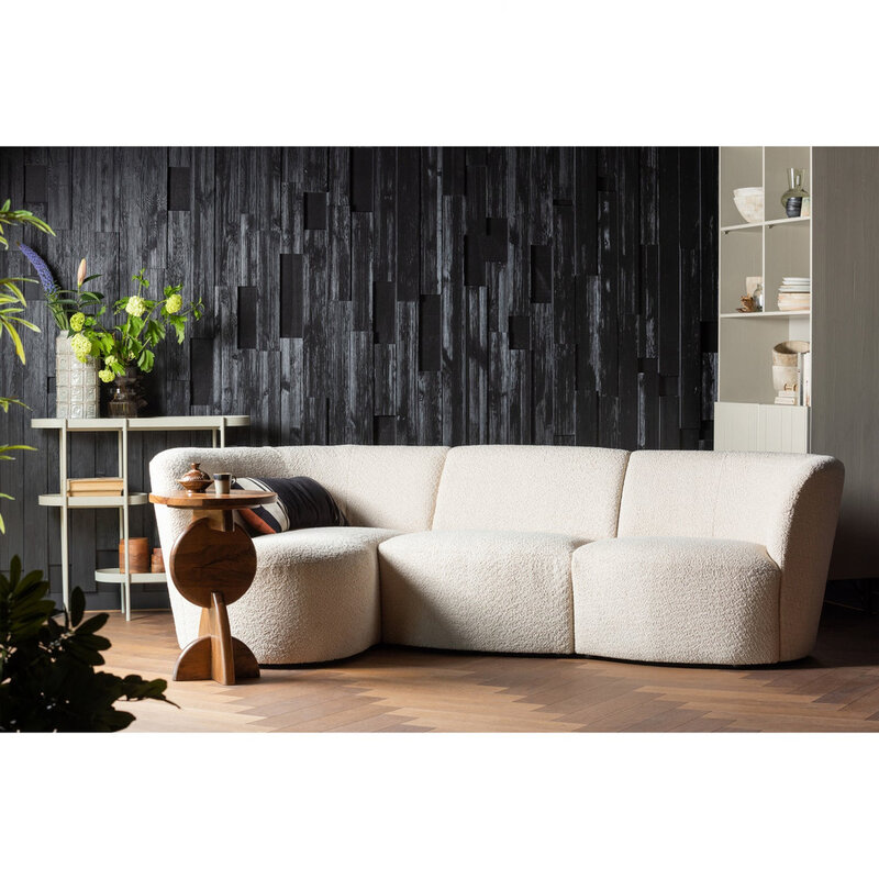 WOOOD-collectie Coco 1-zits Element BouclÉ Creme