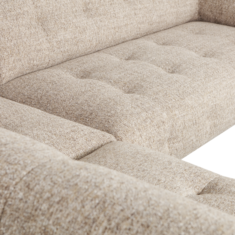 WOOOD-collectie Lloyd Corner Sofa Left Coarse Woven Natural Melange