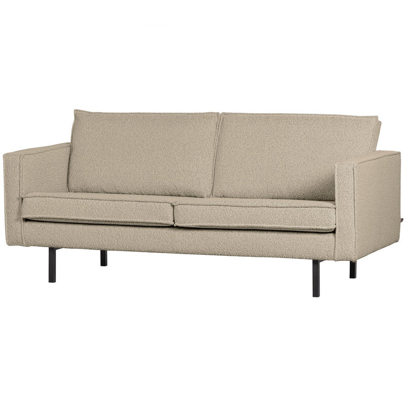 WOOOD-collectie Rodeo Bank 2.5-Zits Boucle Beige