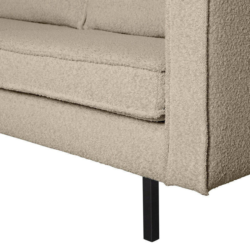 WOOOD-collectie Rodeo Bank 2.5-Zits Boucle Beige