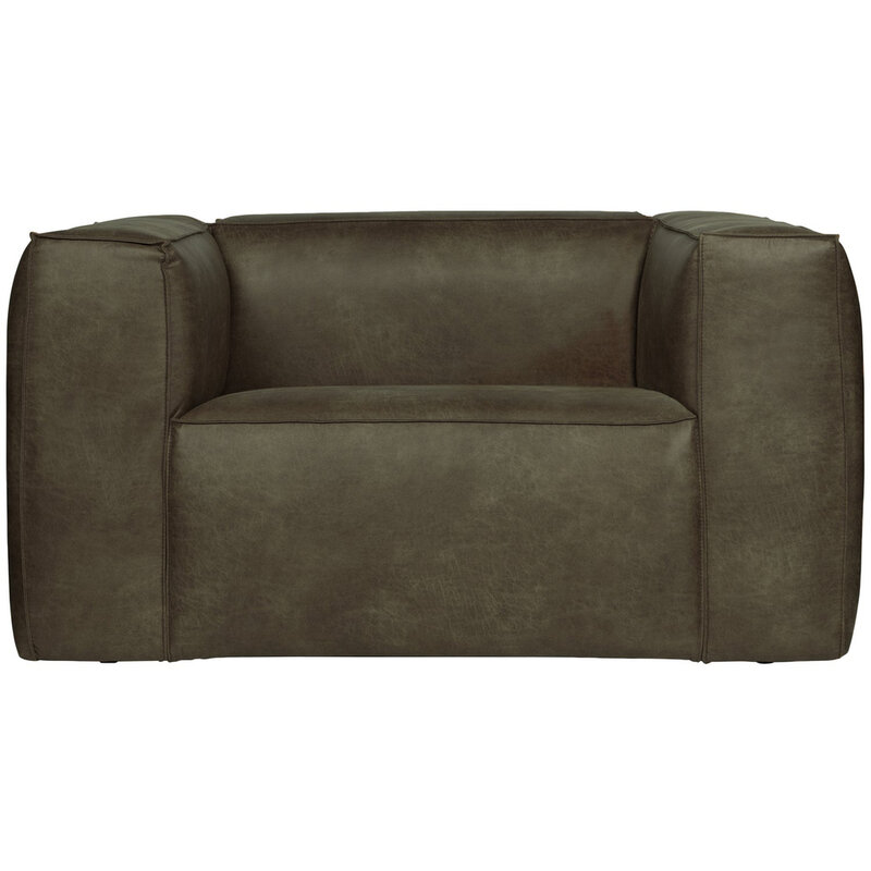 WOOOD-collectie Bean Fauteuil Army